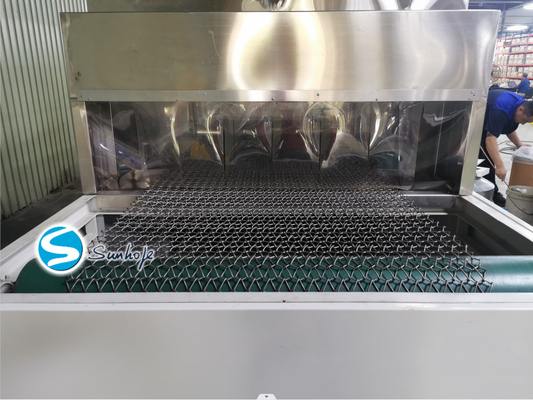 2.2KW Aluminum Brazing Furnace Tube Heating 900mm For Continuous Brazing Radiator