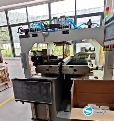 Pneumatic Control Radiator Making Machine-6 Cylinders With Adjustable Speed