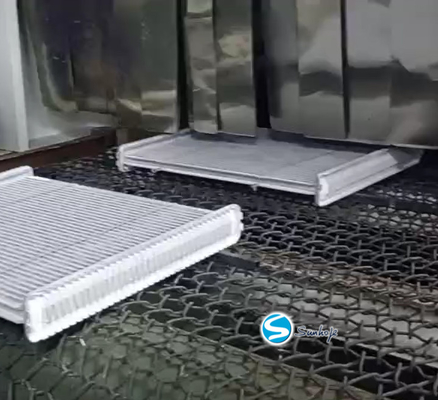 AC380V Power Supply Continuous Tunnel Type Natural Gas Brazing Oven With Mesh Belt Transmission Speed Of 200—1500mm/min Continuously Adjustable